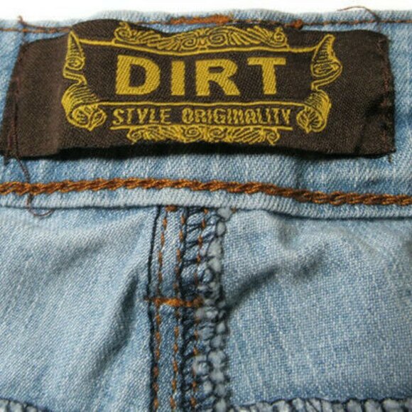 Dirt Shorts Womens Blue Denim Size 11 - Picture 2 of 6